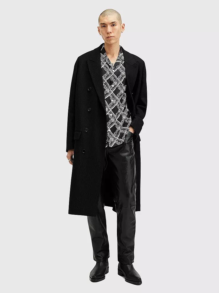ALLSAINTS | Hemd GRID | Nero
