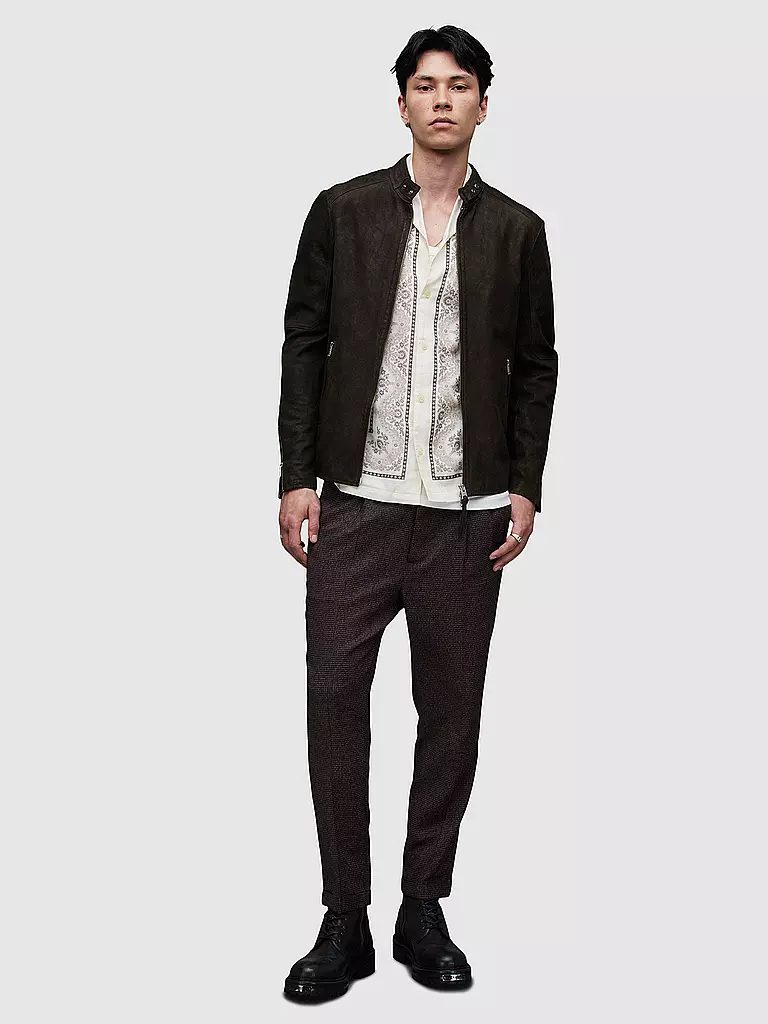 ALLSAINTS | Lederjacke CORA | Grigio