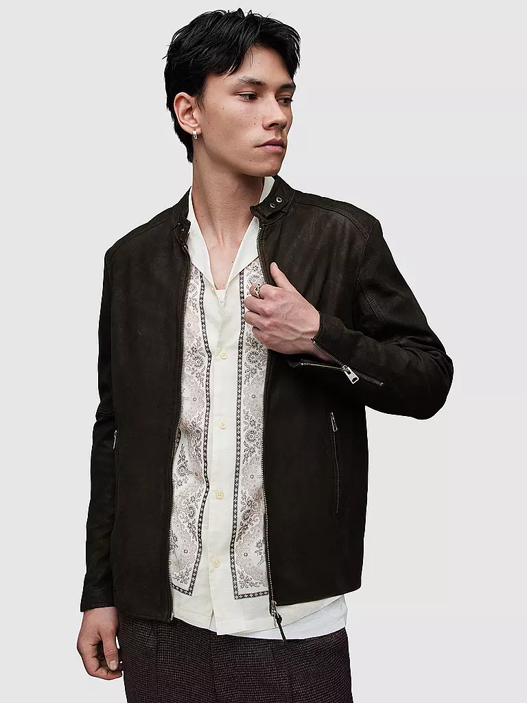 ALLSAINTS | Lederjacke CORA | Grigio