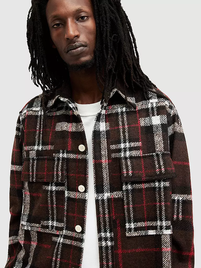 ALLSAINTS | Overshirt REDWOOD  | Marrone