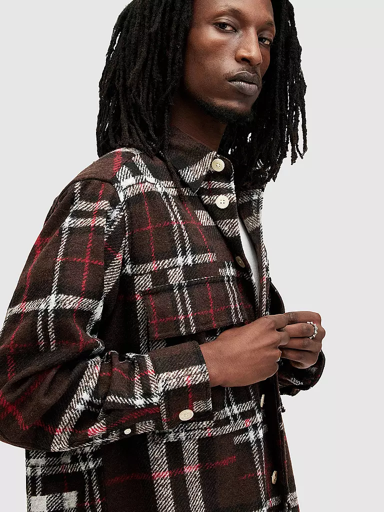 ALLSAINTS | Overshirt REDWOOD  | Marrone