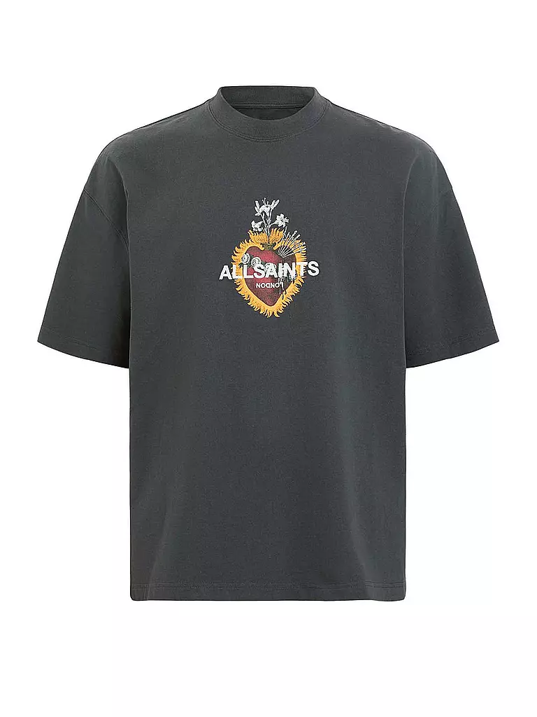 ALLSAINTS | T-shirt HEARTFELT | Nero