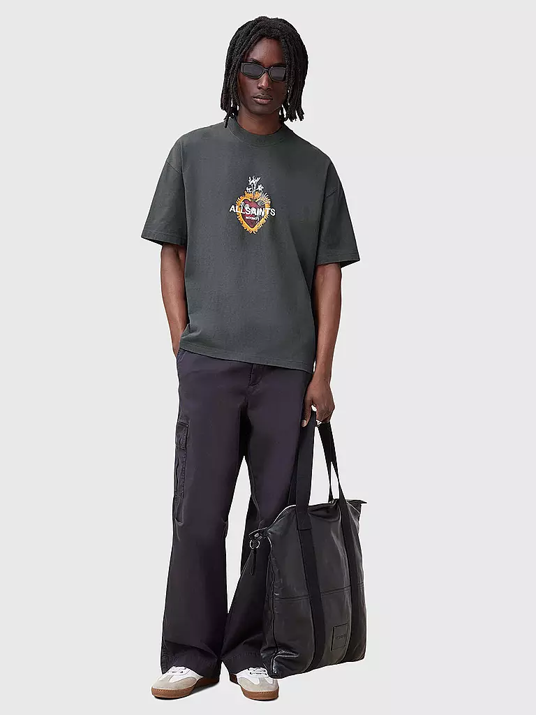 ALLSAINTS | T-shirt HEARTFELT | Nero