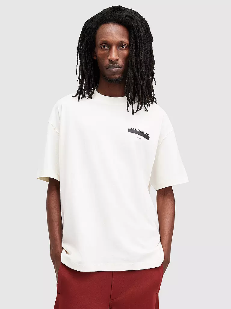 ALLSAINTS | T-Shirt Oversized Fit REDACT | Bianco