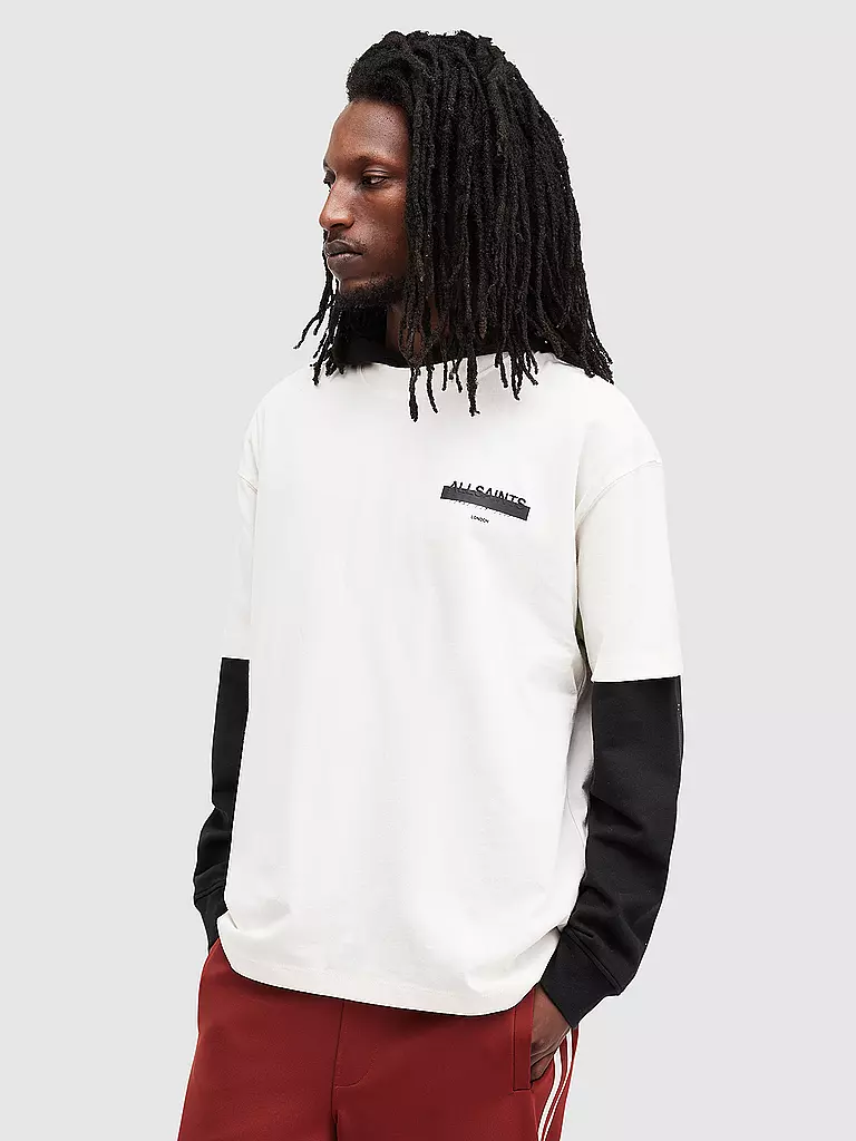 ALLSAINTS | T-Shirt Oversized Fit REDACT | Bianco