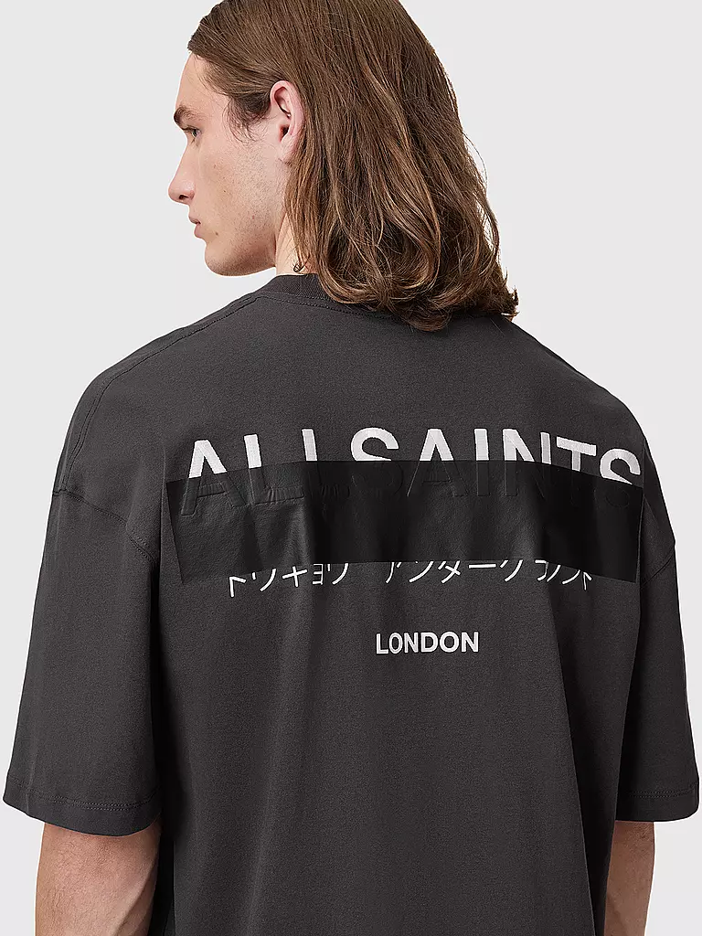 ALLSAINTS | T-Shirt Oversized Fit REDACT | Nero