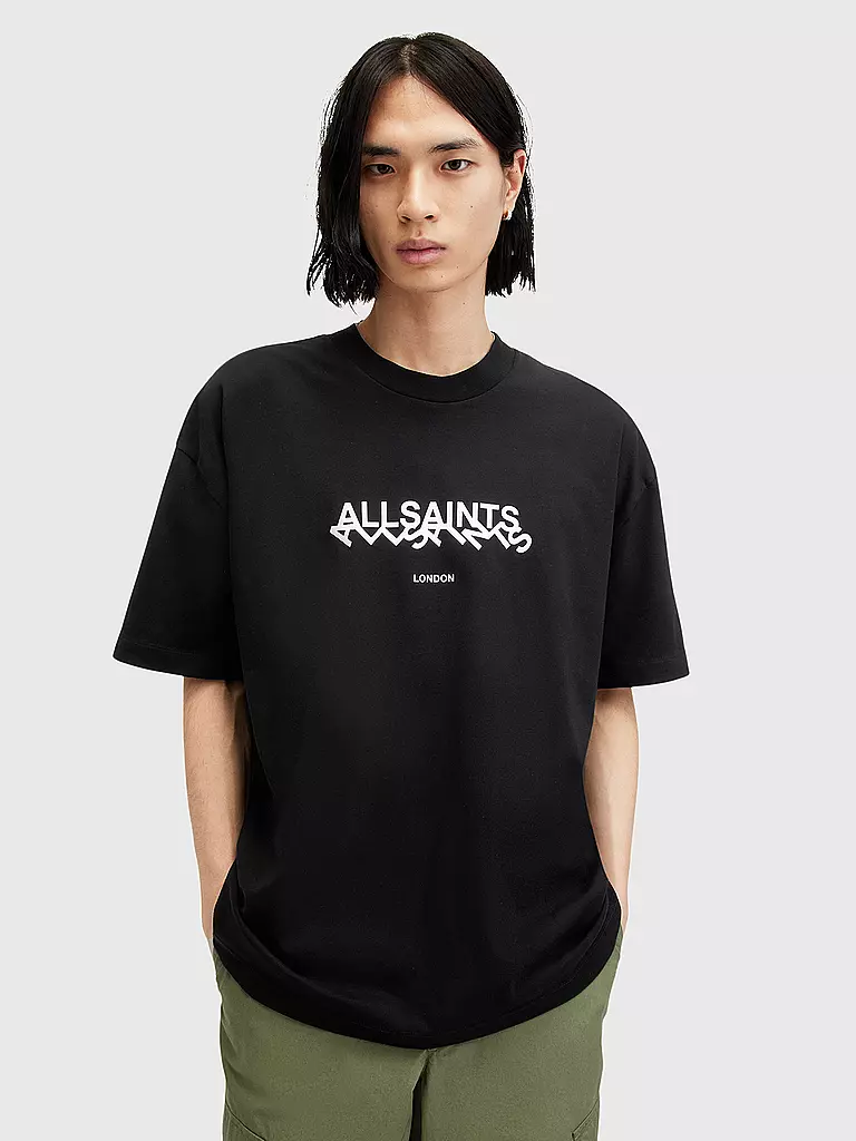 ALLSAINTS | T-Shirt SLANTED | Nero