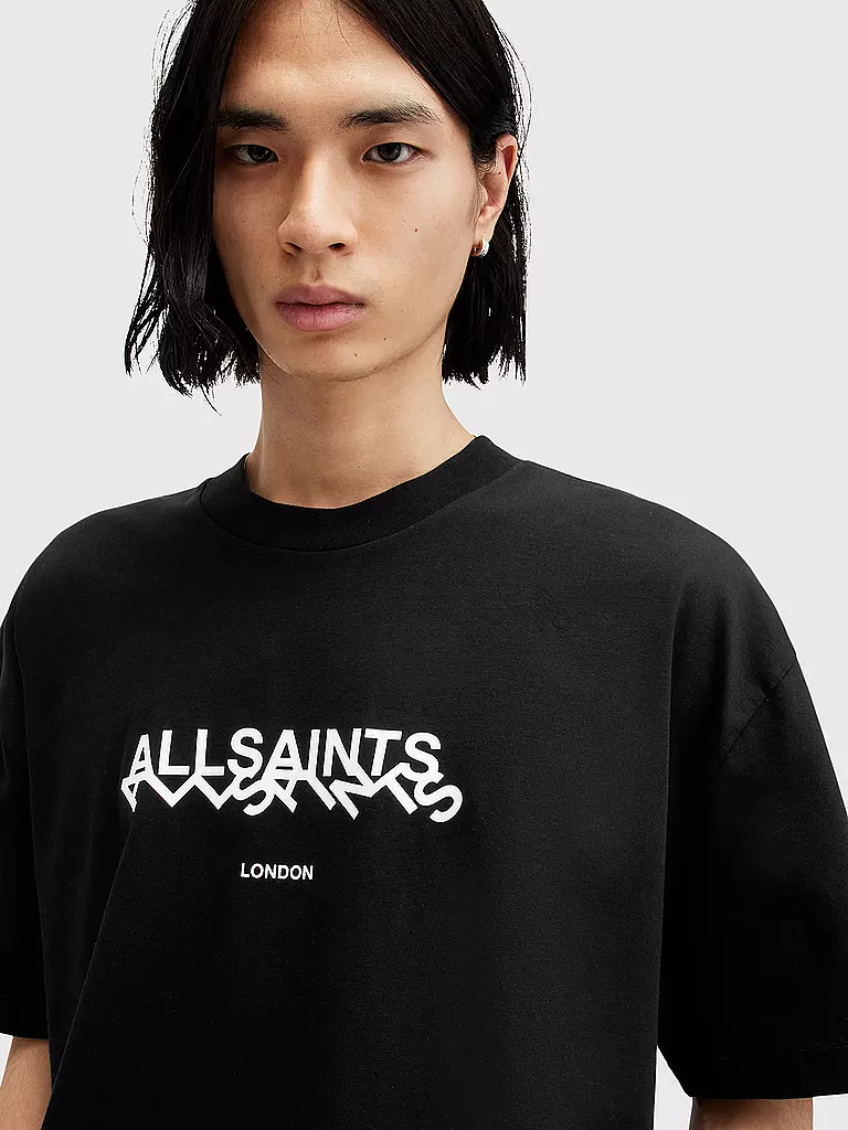 ALLSAINTS | T-Shirt SLANTED | Nero