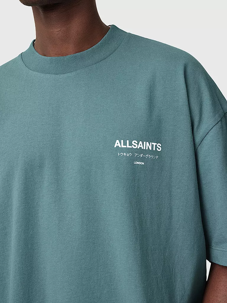 ALLSAINTS | T-shirt UNDERGROUND | Blu