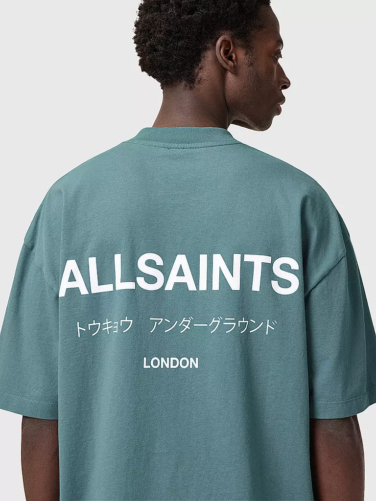 ALLSAINTS | T-shirt UNDERGROUND | Blu