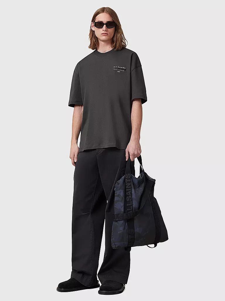 ALLSAINTS | T-shirt vestibilità oversize REDACT | Nero