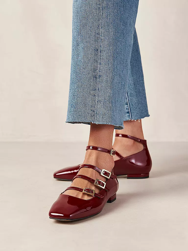 ALOHAS | Ballerina LUKE | Rosso scuro