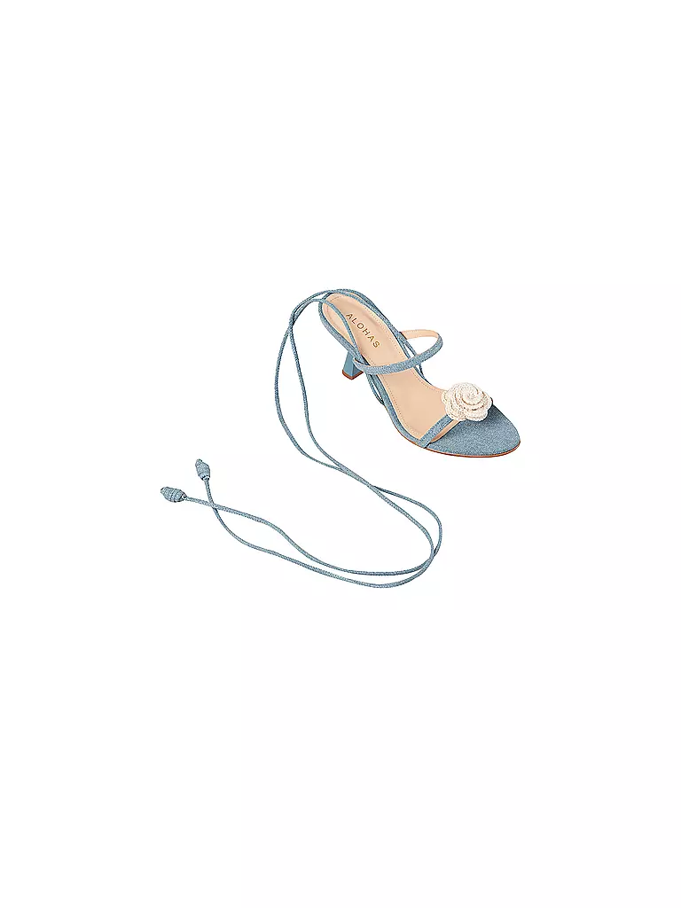 ALOHAS | Sandalen KENDRA BLOOM | Blu scuro