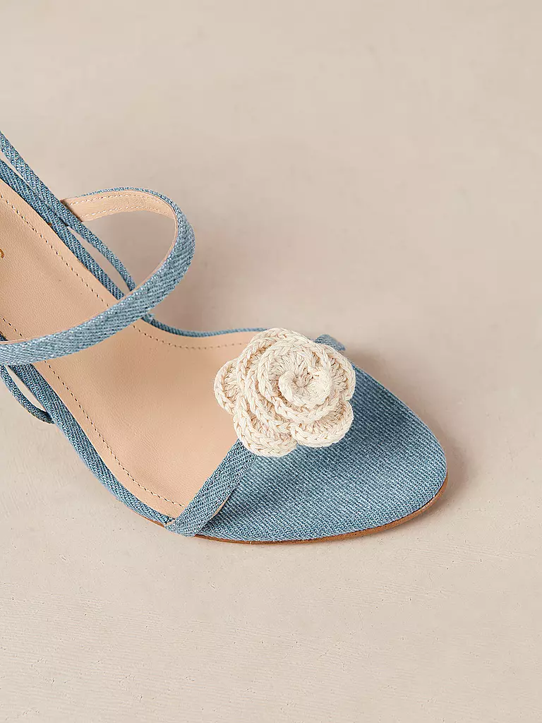 ALOHAS | Sandalen KENDRA BLOOM | Blu scuro