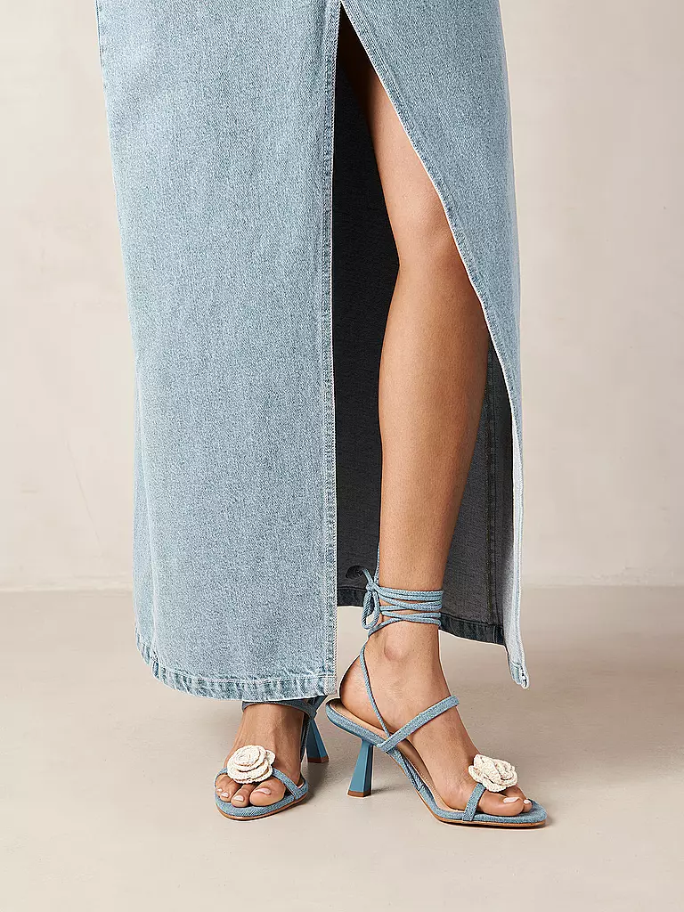 ALOHAS | Sandalen KENDRA BLOOM | Blu scuro