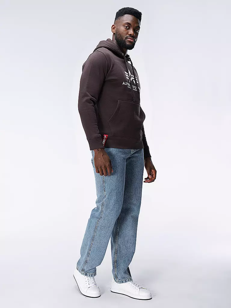 ALPHA INDUSTRIES | Kapuzensweater - Hoodie | Marrone
