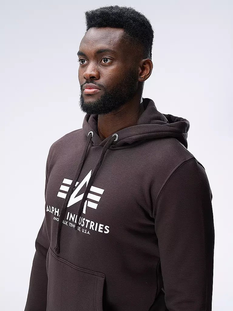 ALPHA INDUSTRIES | Kapuzensweater - Hoodie | Marrone