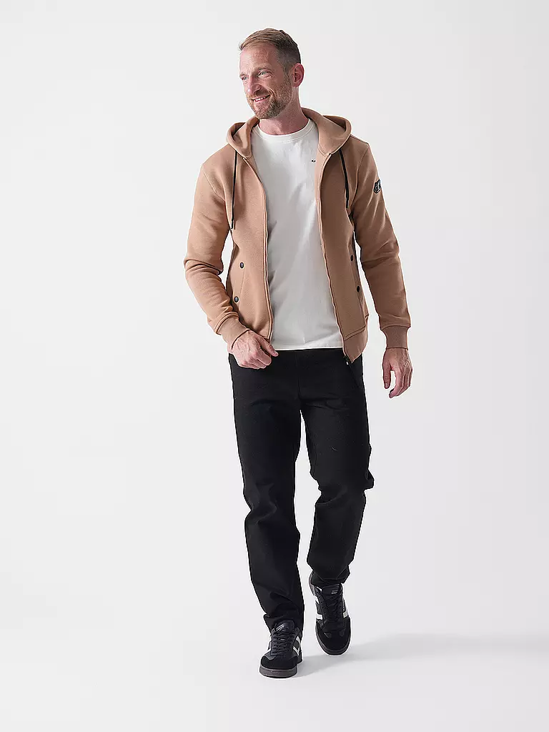 ALPHATAURI | Felpa con cappuccio SHENO | Cammello