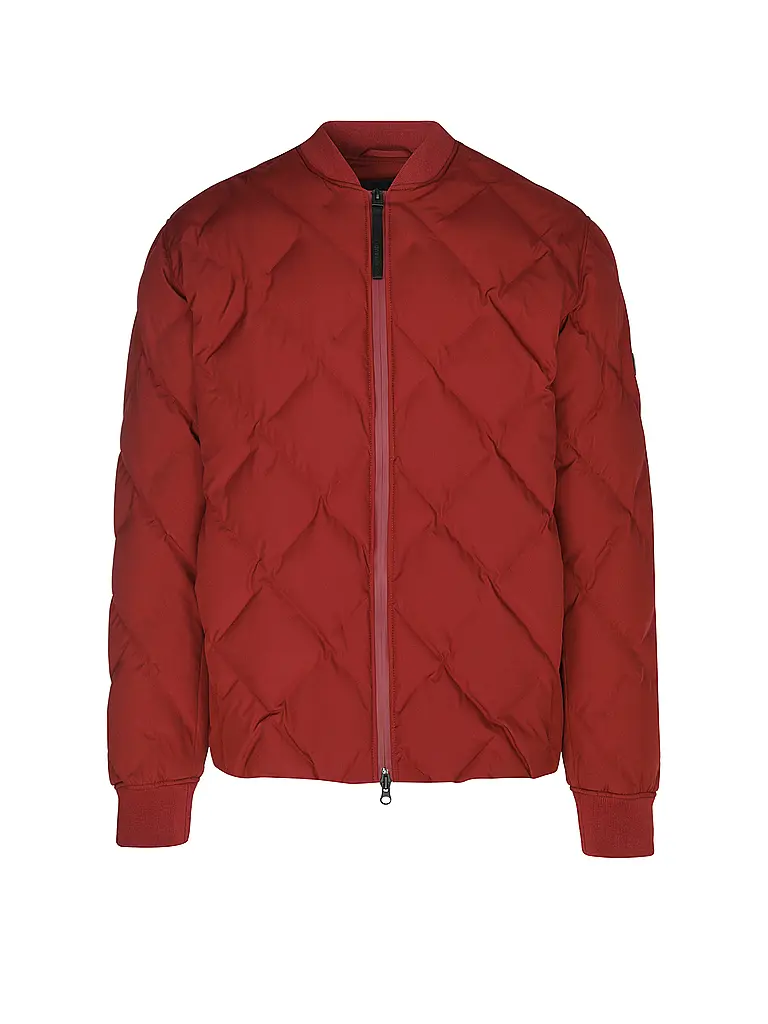 ALPHATAURI | Giacca trapuntata leggera OCTAL | Rosso scuro