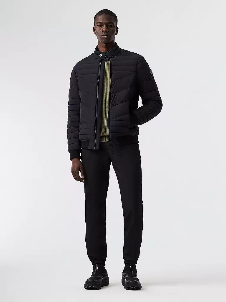 ALPHATAURI | Giacca trapuntata leggera OLAT | Nero