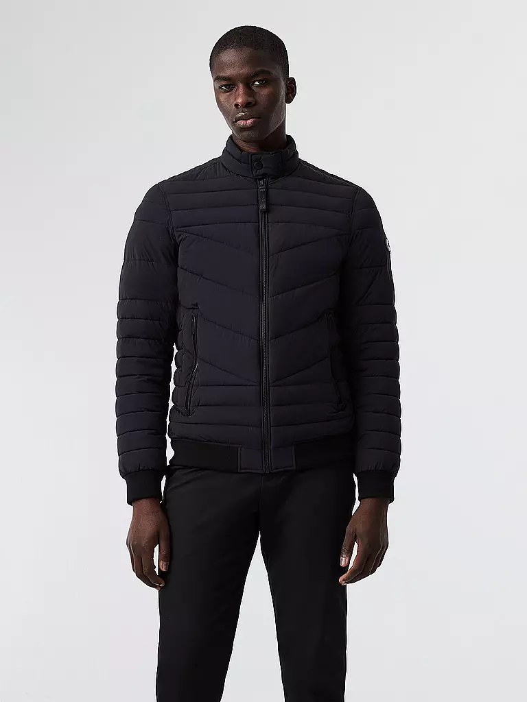 ALPHATAURI | Giacca trapuntata leggera OLAT | Nero