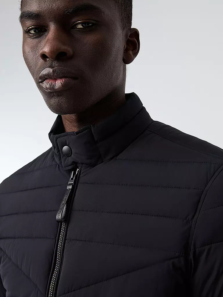 ALPHATAURI | Giacca trapuntata leggera OLAT | Nero