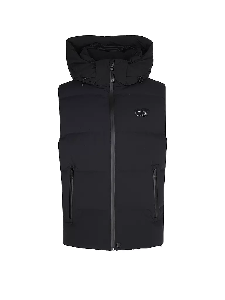 ALPHATAURI | Gilet trapuntato in piuma OCOAV | Nero