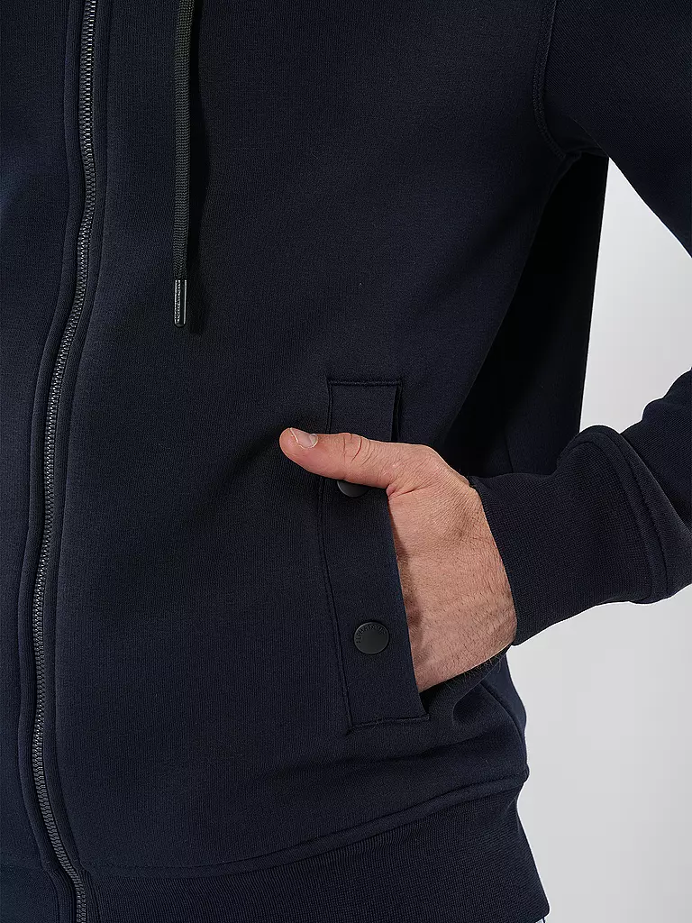 ALPHATAURI | Kapuzensweatjacke | Blu scuro