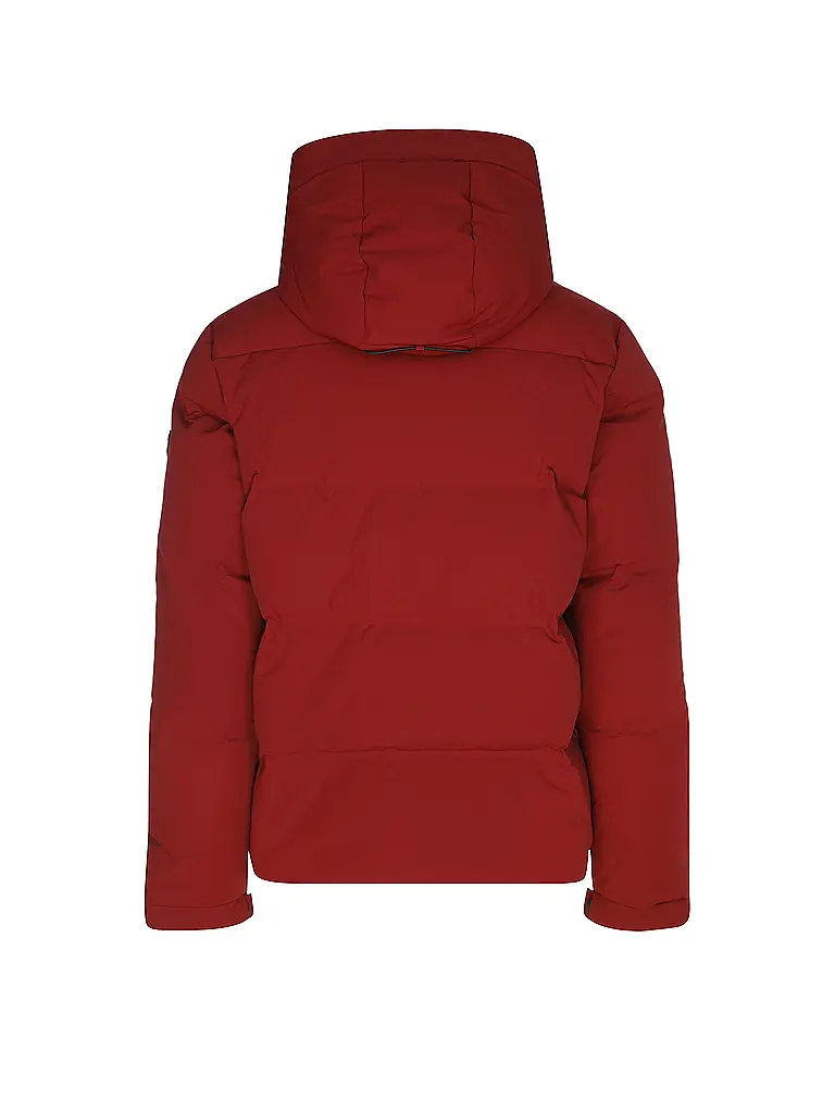 ALPHATAURI | Piumino trapuntato ODORU | Rosso scuro