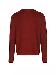 ALPHATAURI | Pullover FLEUR | Rosso scuro