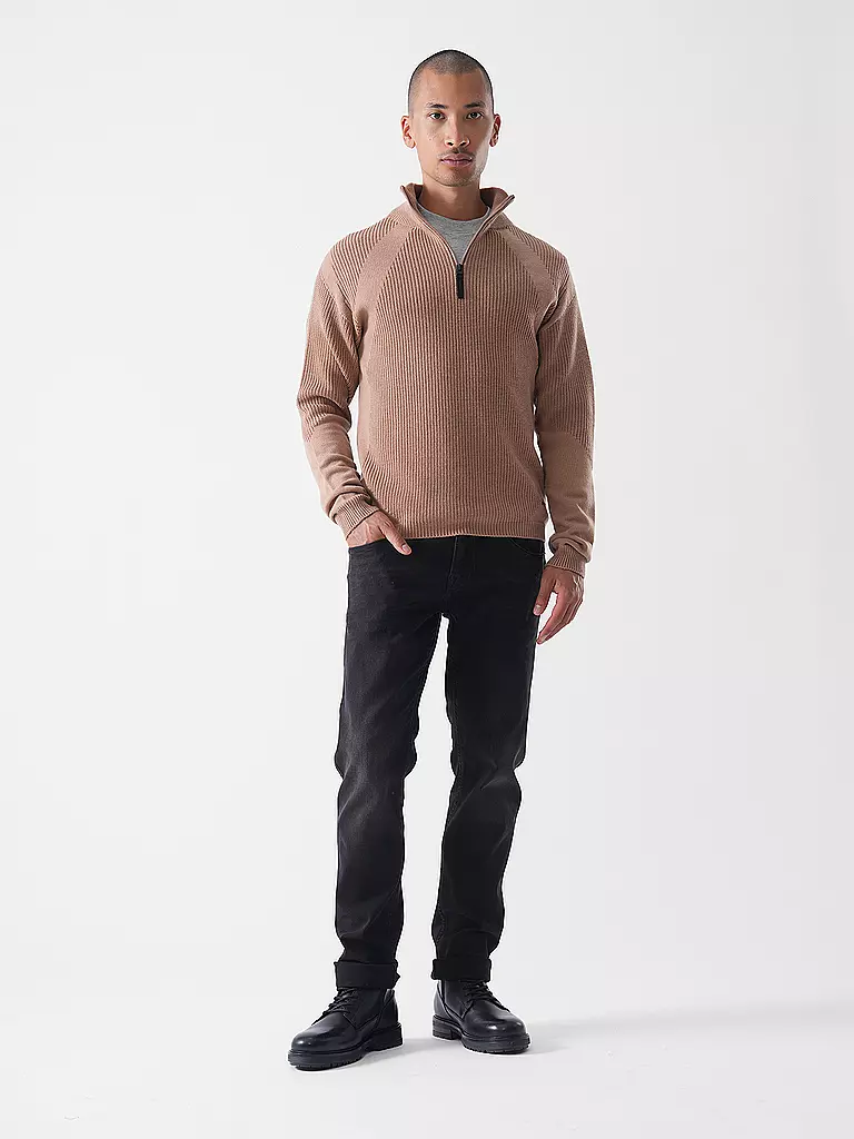 ALPHATAURI | Pullover Troyer FLINT | Cammello