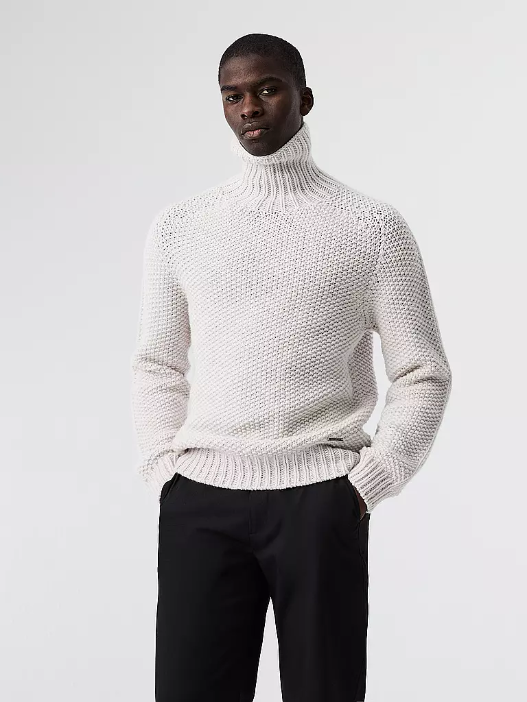 ALPHATAURI | Rollkragenpullover FINAR | Crema