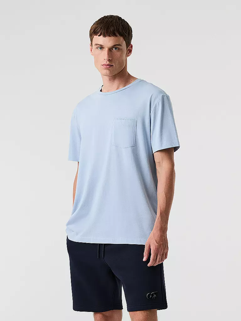 ALPHATAURI | T-Shirt JOMER | Blu chiaro