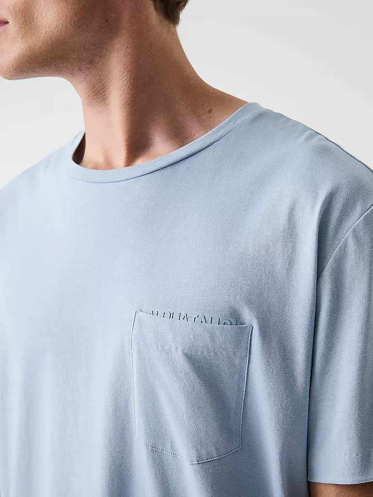 ALPHATAURI | T-Shirt JOMER | Blu chiaro