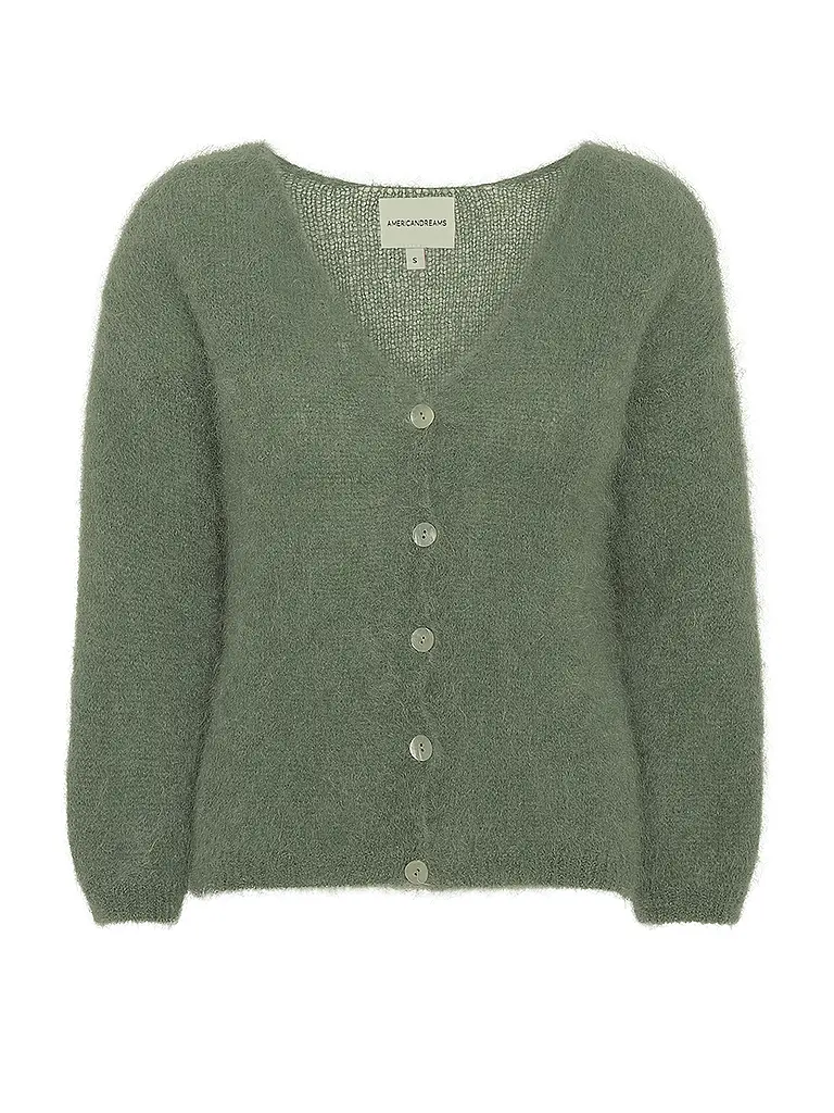 AMERICAN DREAMS | Cardigan CORNELIA | Verde scuro