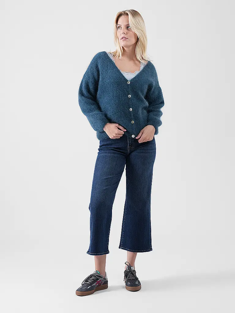 AMERICAN DREAMS | Cardigan CORNELIA | Petrolio