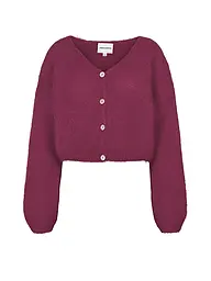 AMERICAN DREAMS | Cardigan Corto CORNELIA | Rosso scuro