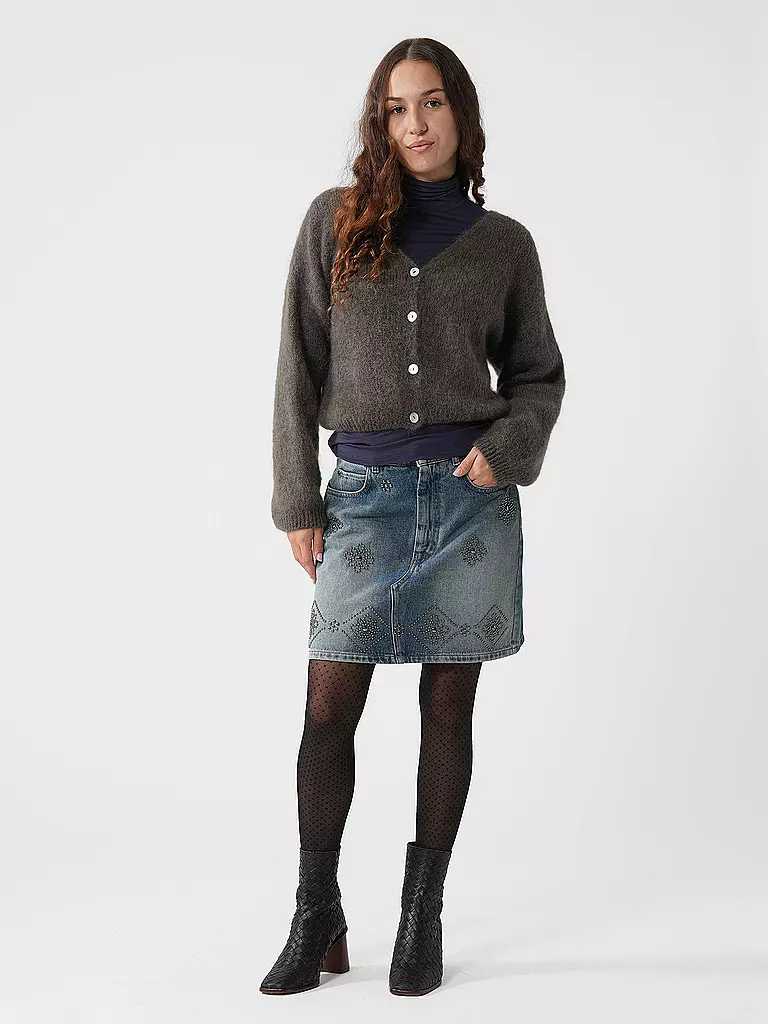 AMERICAN DREAMS | Cardigan Corto CORNELIA | Marrone