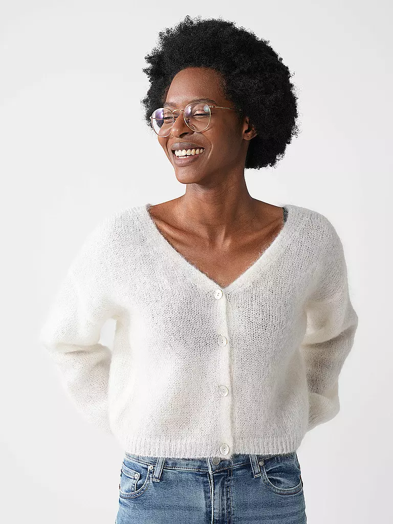 AMERICAN DREAMS | Cardigan Corto CORNELIA | Crema