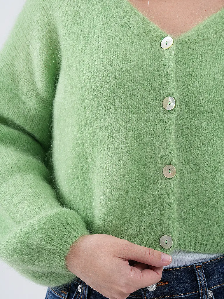AMERICAN DREAMS | Cardigan Corto CORNELIA | Verde