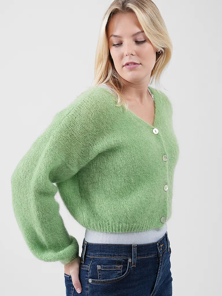 AMERICAN DREAMS | Cardigan Corto CORNELIA | Verde