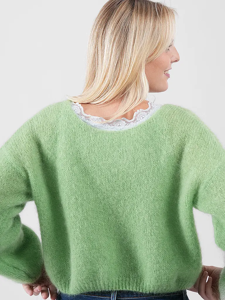 AMERICAN DREAMS | Cardigan Corto CORNELIA | Verde