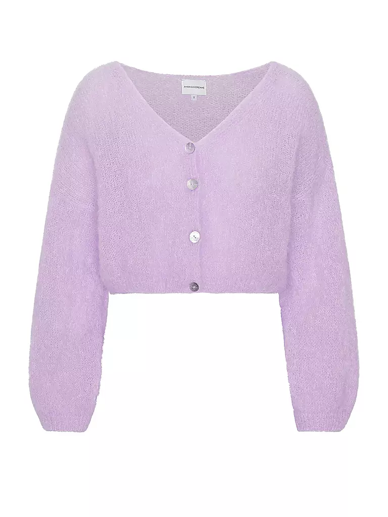 AMERICAN DREAMS | Cardigan Cropped Fit CORNELIA | Lilla