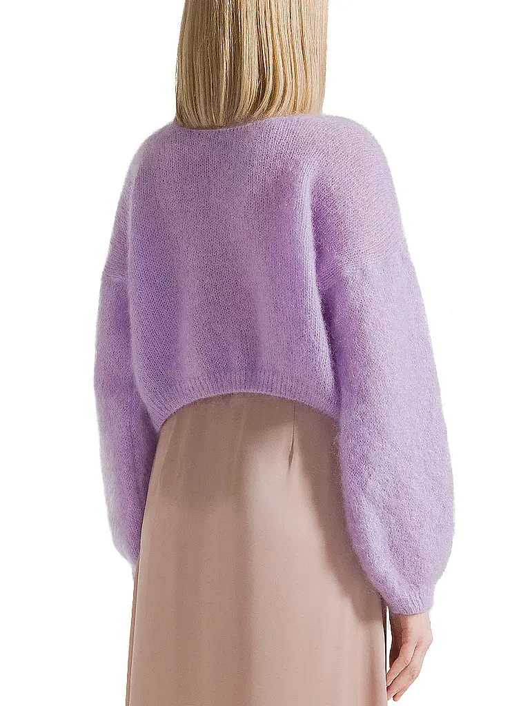 AMERICAN DREAMS | Cardigan Cropped Fit CORNELIA | Lilla