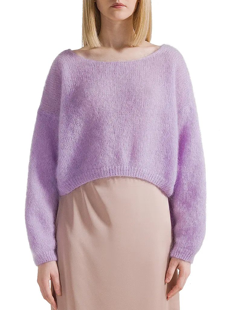 AMERICAN DREAMS | Cardigan Cropped Fit CORNELIA | Lilla