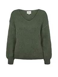 AMERICAN DREAMS | Pullover MILANA | Verde scuro