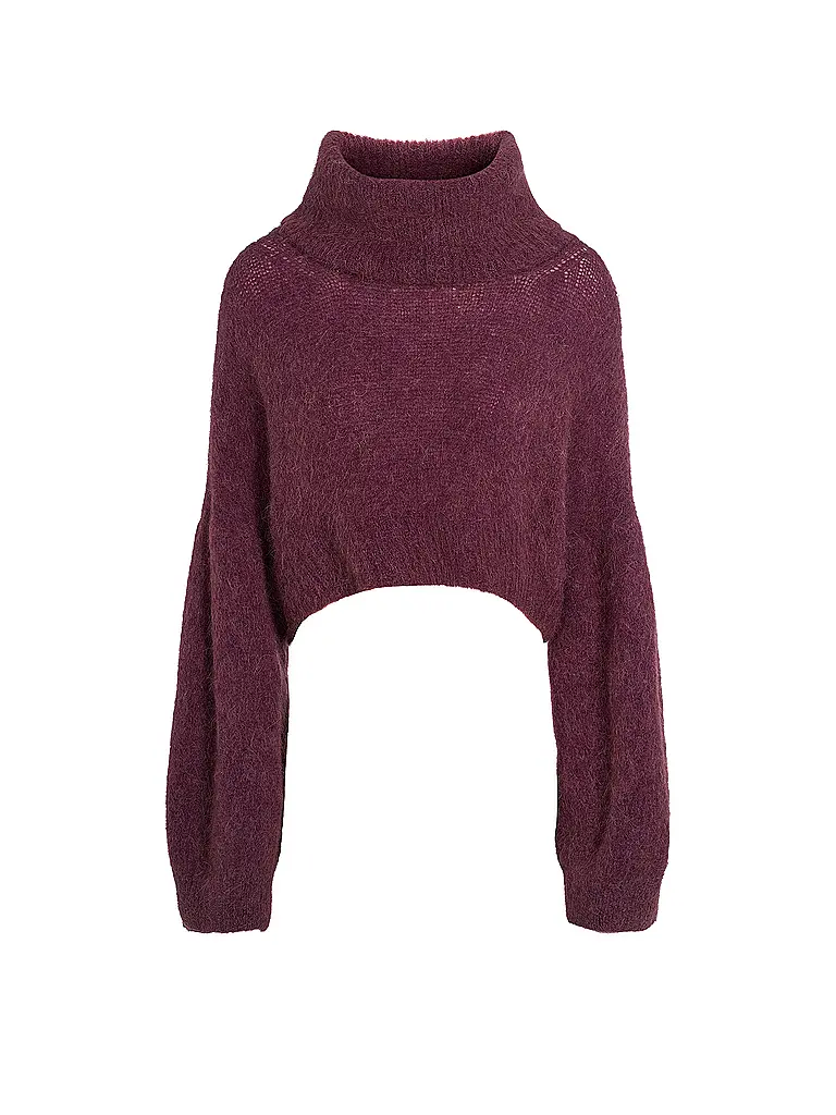 AMERICAN DREAMS | Rollkragenpullover ANDREA | Rosso scuro