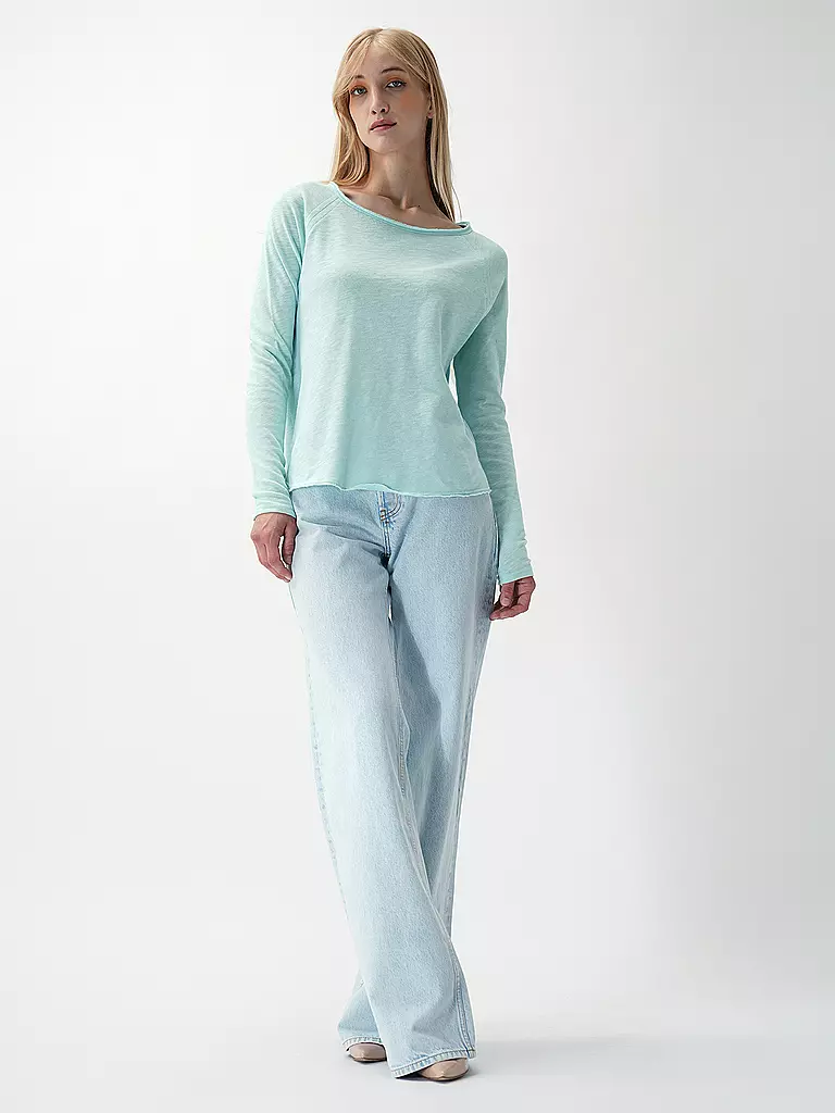 AMERICAN VINTAGE | Langarmshirt SONOMA | Blu chiaro