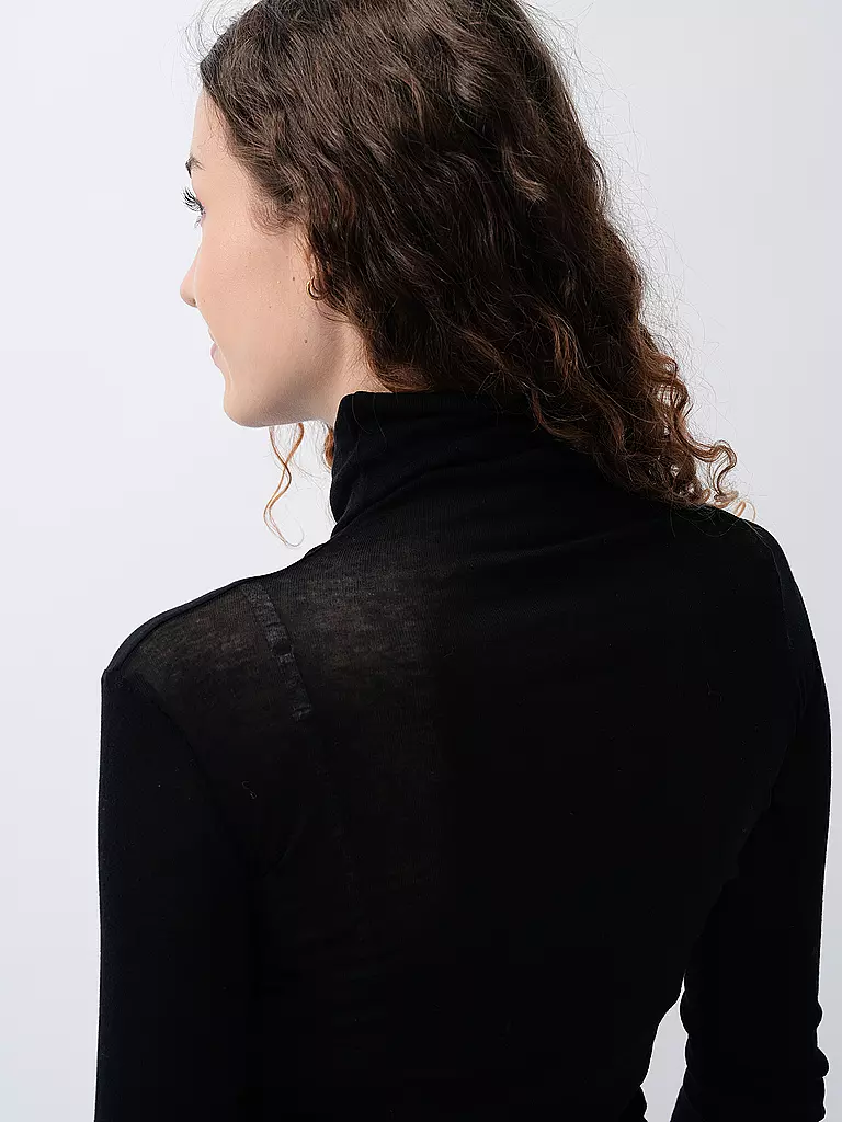 AMERICAN VINTAGE | Rollkragenpullover MASSACHUSETTS | Nero