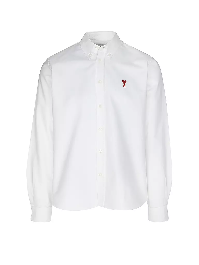 AMI PARIS | Camicia
Marca: AMI PARIS
Colore: bianco
Categorie: Moda, Uomo

Lunghezza manica: Manica lunga
Materiale: Cotone
Tipo di colletto: Collo button-down
Motivo: Tinta unita
Vestibilità (capispalla): Regular
Stile: Trend
Dettagli: Logo | Bianco